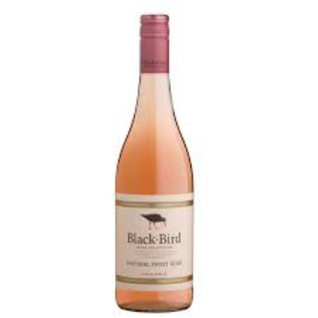 BLACK BIRD NATURAL SWEET ROSE 750ML